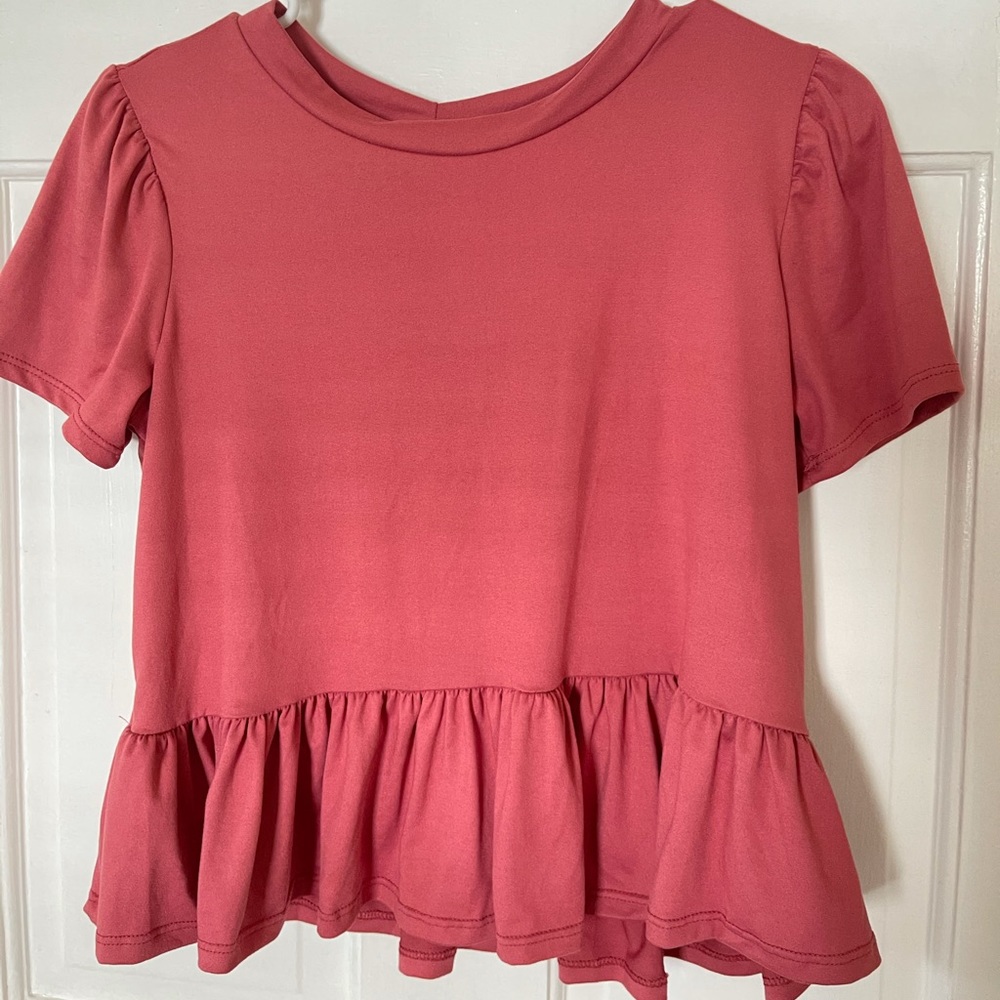 Posh Mauve Top/Crop Top